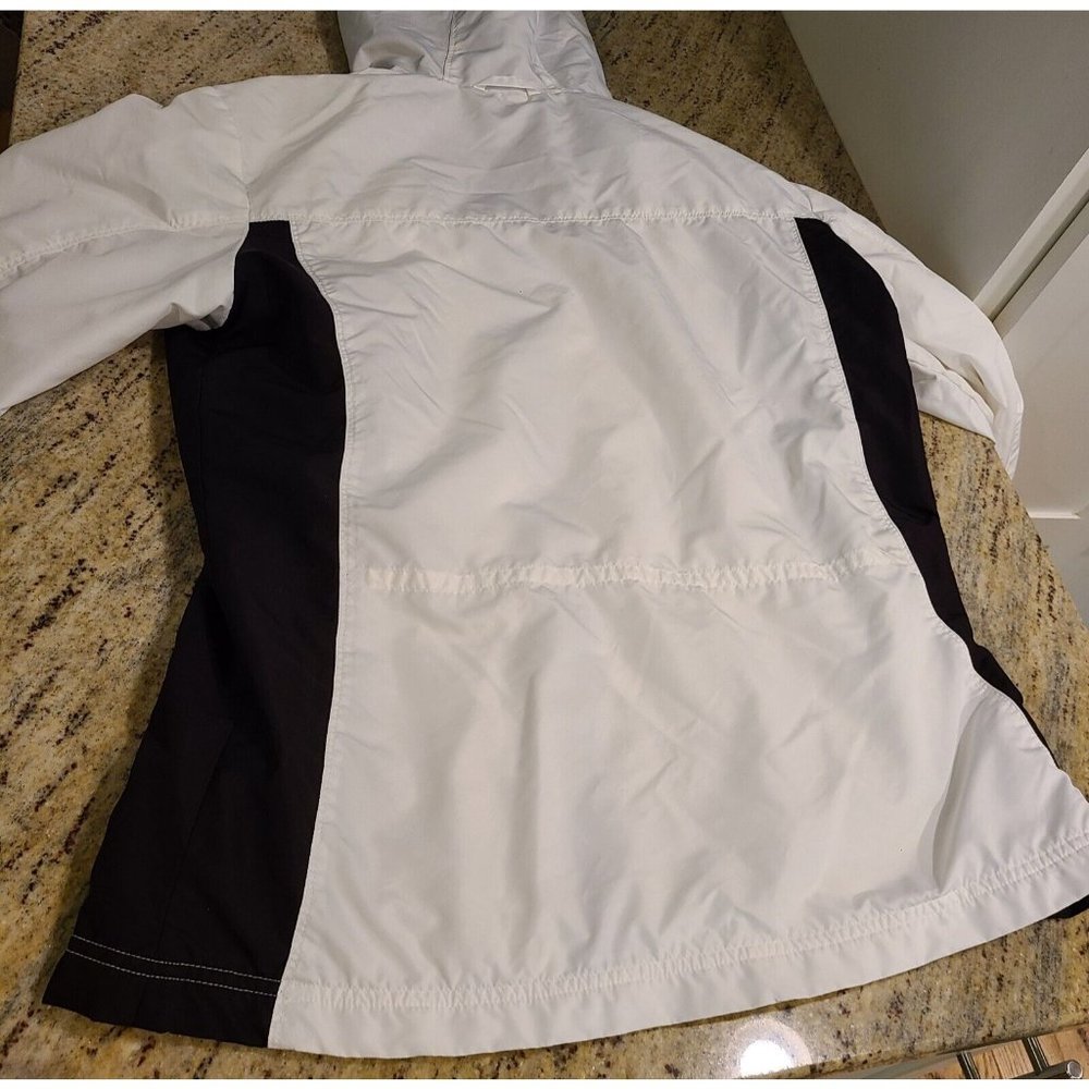 NIKE Women's Medium Full Zip Black White Running Athletic Lined Jacket F1 STI - Picture 11 of 12
